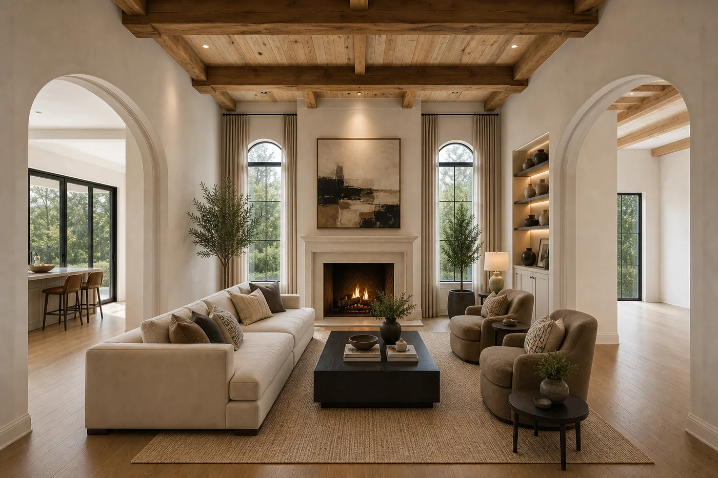 Atrium Residence after renovation
