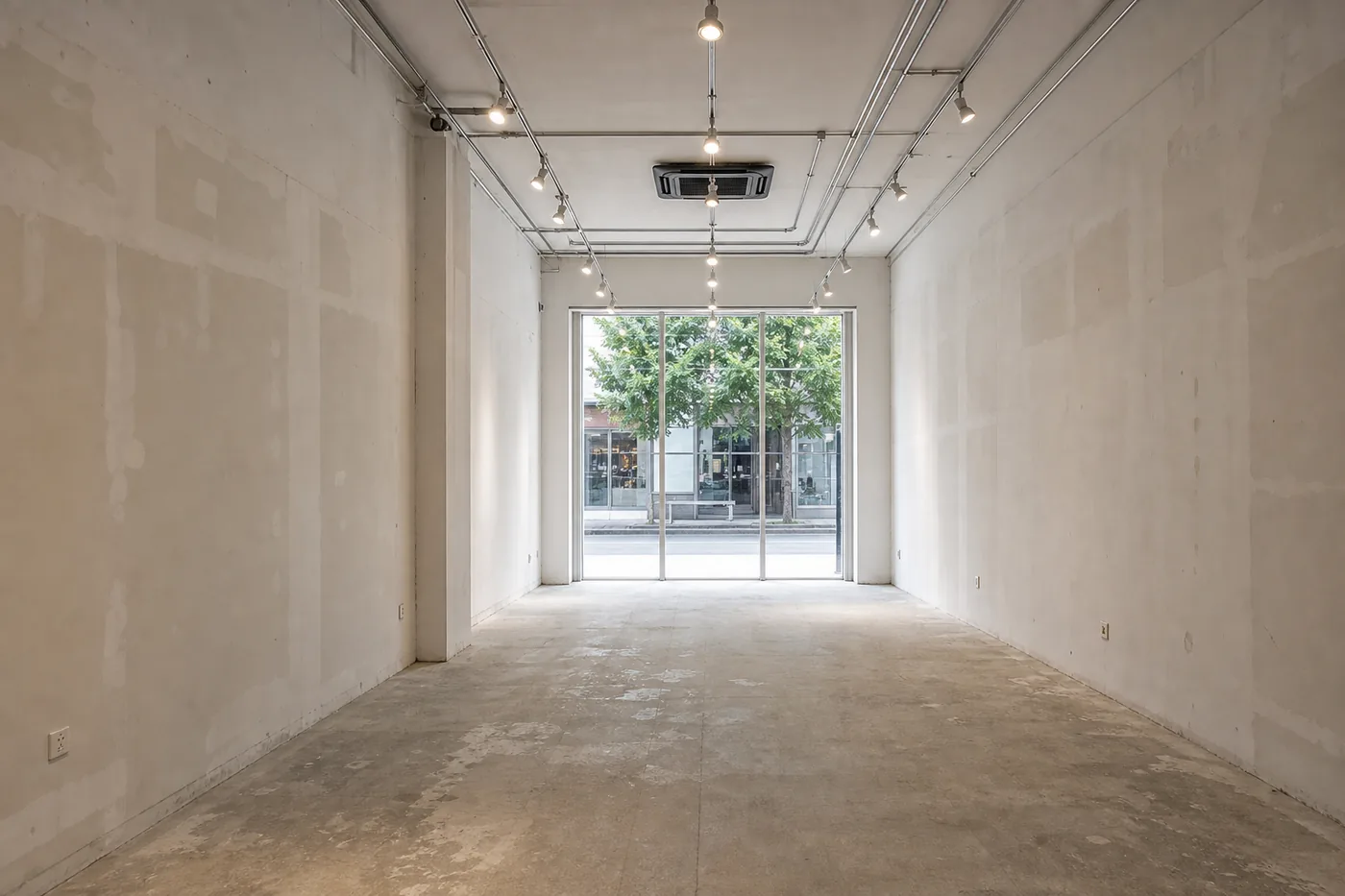 Lume Retail Suite before renovation